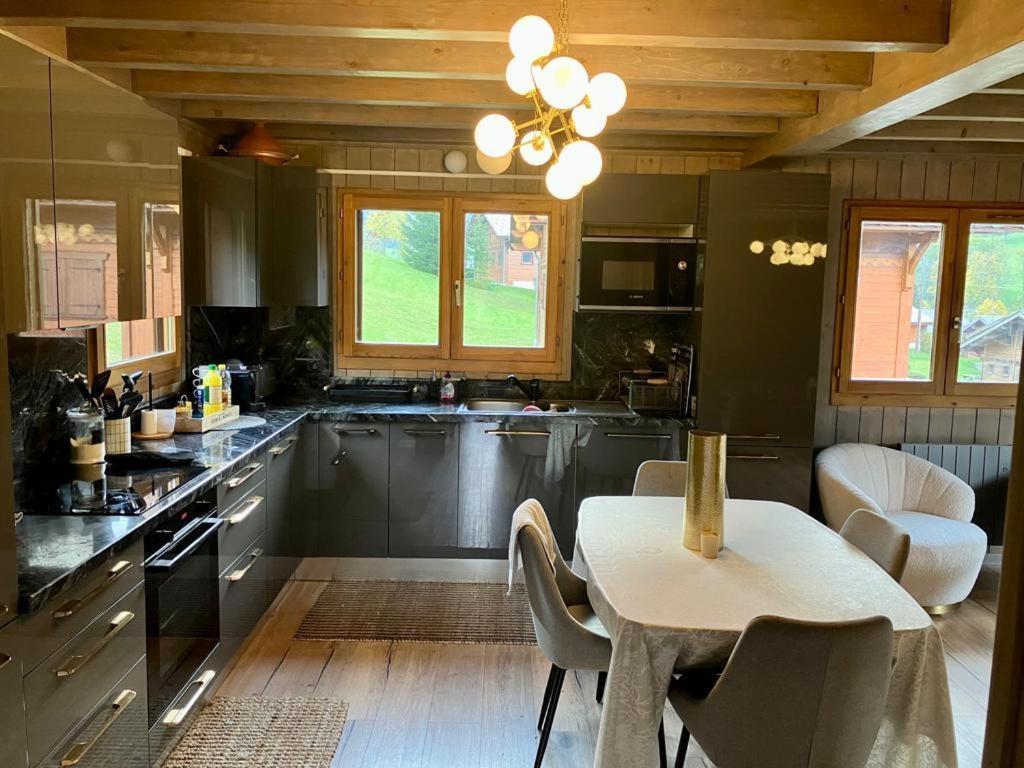 Chalet Luxueux Chatel Exterior photo